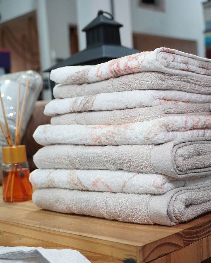 Toalhas em jacquard – Sacaria Thomaz